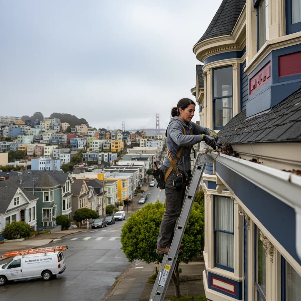 Gutter cleaning services in Pacifica, CA